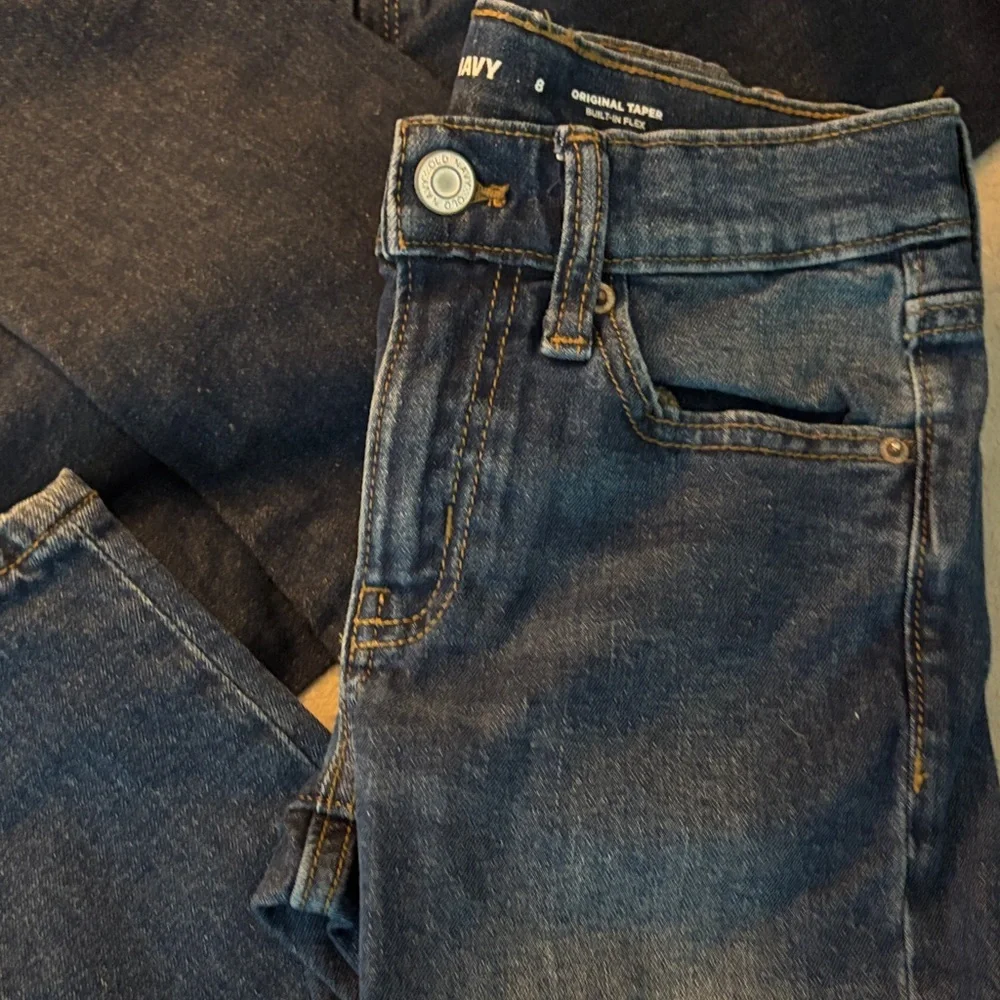 The Children's Place & old navy Boys Blue Denim Jeans - All size 8 adjust waist